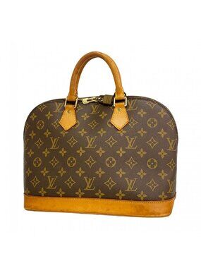 Louis Vuitton Handbag Monogram Alma Brown